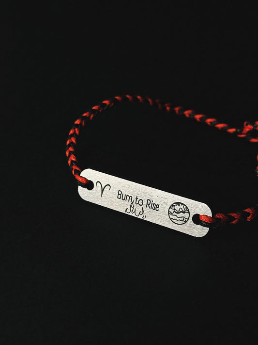 Aries Bracelet – "Burn to Rise"